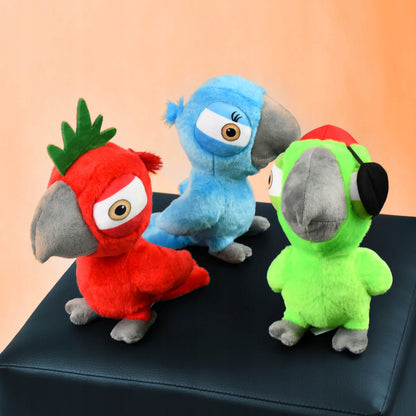 Pliušinis talismanas, minkštas žaislas papūga Lady 20 cm, TAI YRA DOVANŲ