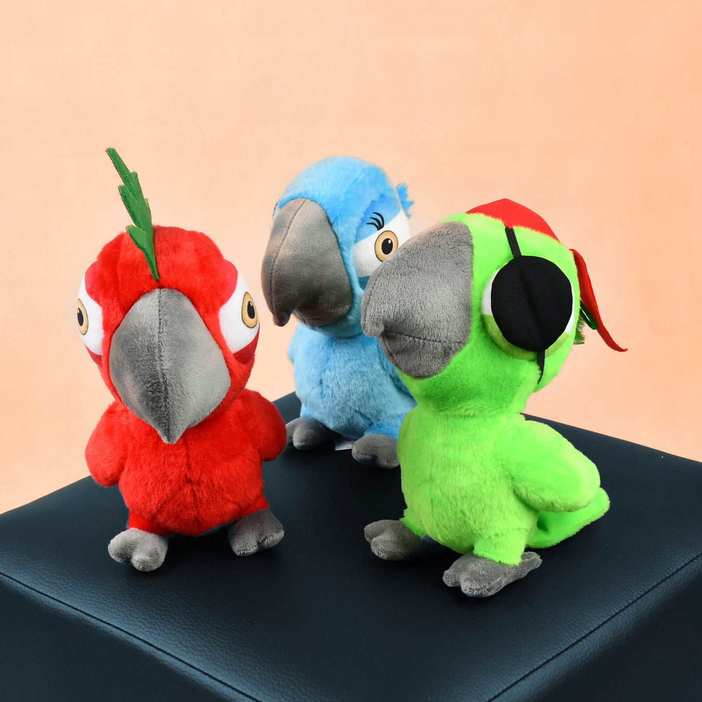 Pliušinis talismanas, minkštas žaislas papūga Lady 20 cm, TAI YRA DOVANŲ