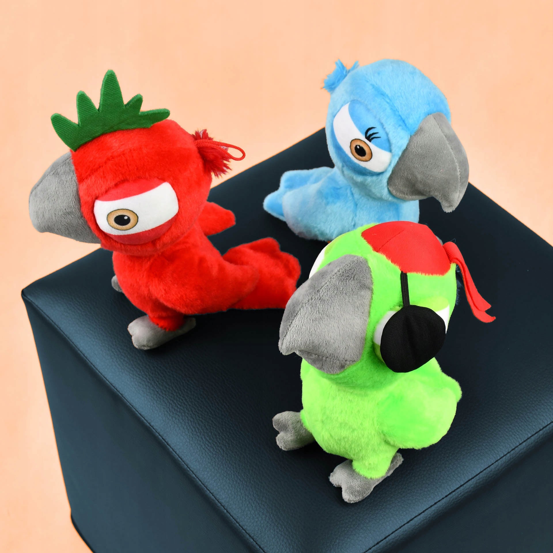 Pliušinis talismanas, minkštas žaislas papūga Lady 20 cm, TAI YRA DOVANŲ