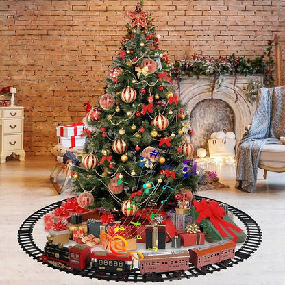 Kalėdinis traukinukas su šviesomis ir garsu 3+