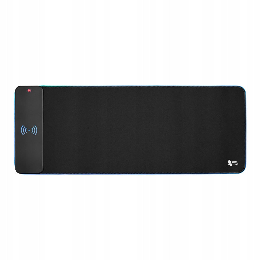 Šviečiantis RGB Žaidimų pelės kilimėlis XL 80x30 + QI įkroviklis