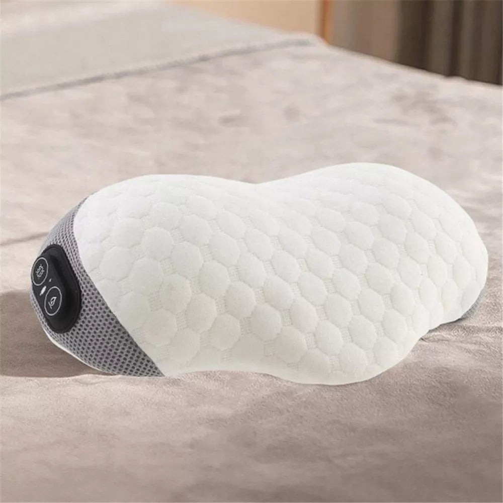 Masažinė pagalvė kaklui ir nugarai su šildymo funkcija