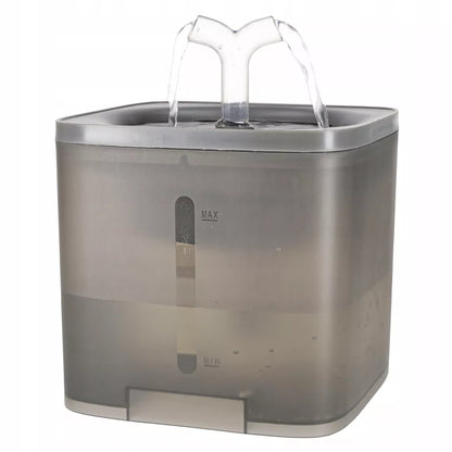 Automatinis girdyklės fontanas šuniui, katei, gyvūnams, USB 2l filtras