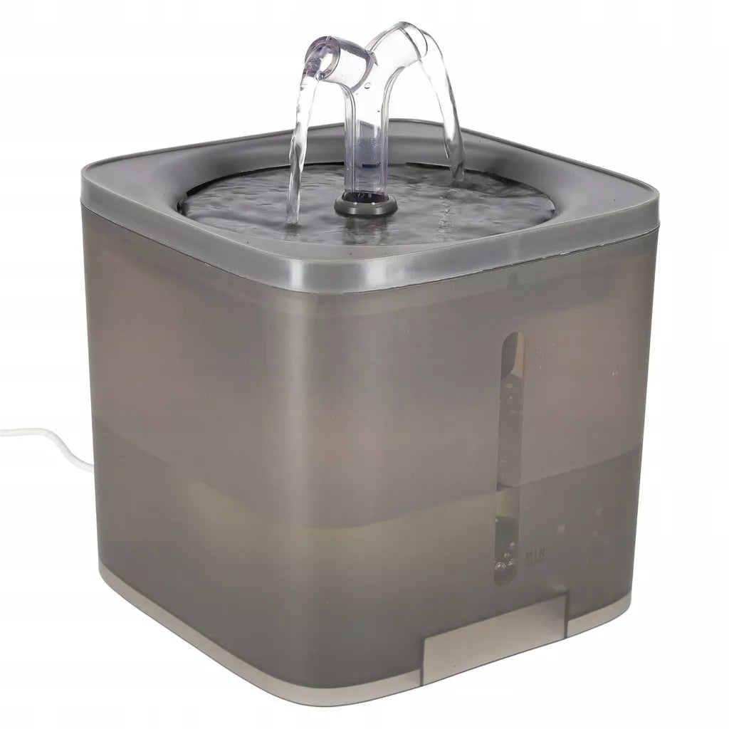 Automatinis girdyklės fontanas šuniui, katei, gyvūnams, USB 2l filtras