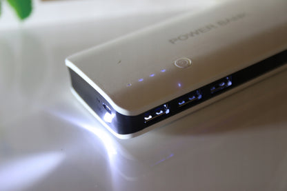 Power bank 50000mAh PowerBank Ekranas 3xUSB Žibintuvėlis AVARINIS SPALVOS