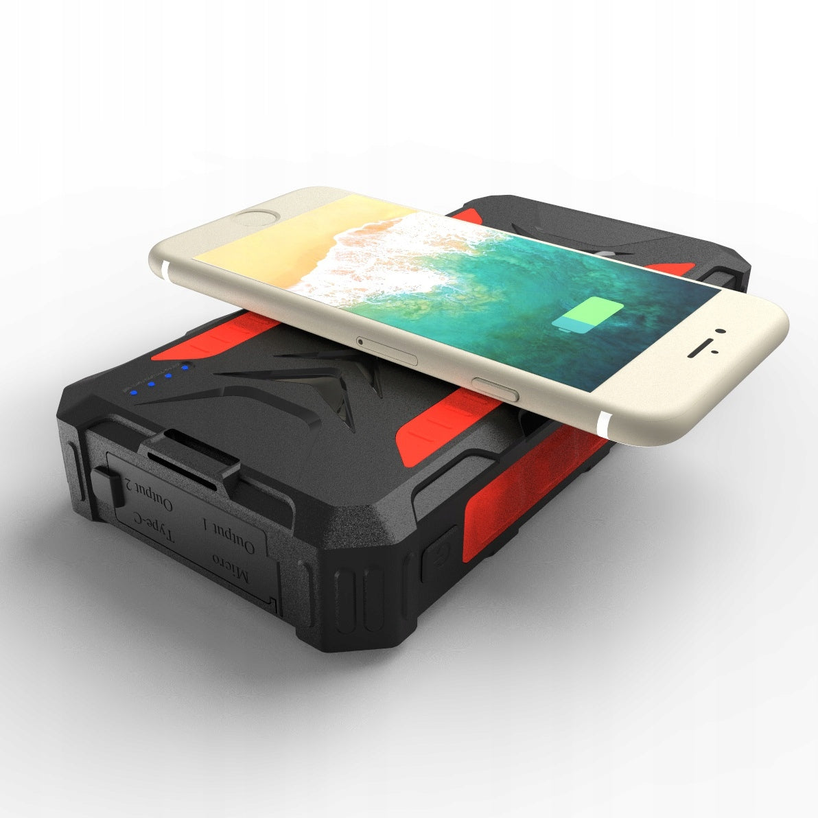 Power bank Solinis Feegar 36000mAh 20W 4x USB-C PD QC3 Indukcinis įkrovimas