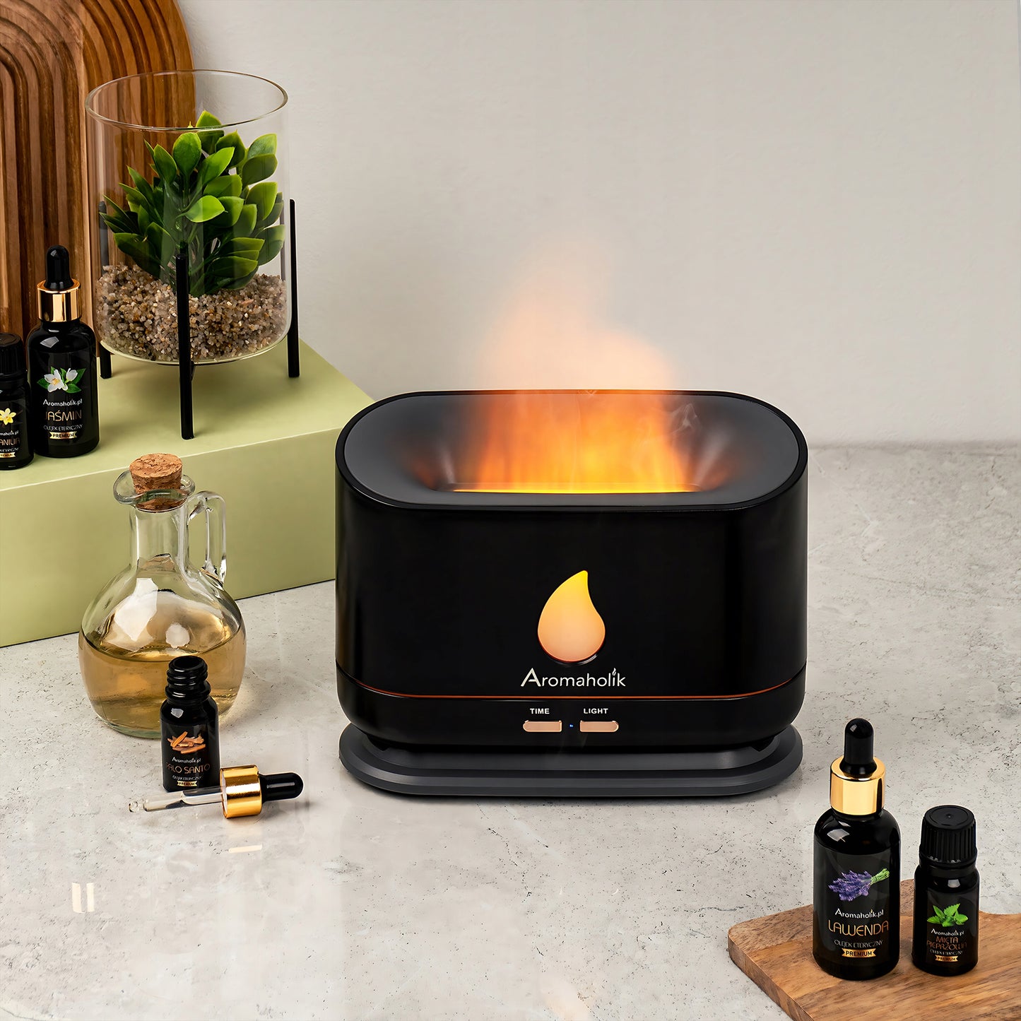 Dovana Vyrui - Aliejų Difuzorius, Palo Santo Medžio Lazdelės - Vyriškas Ritualas