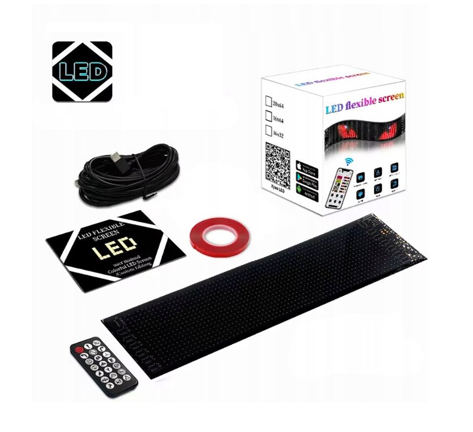 Programuojama LED švieslentė - Devil Eyes