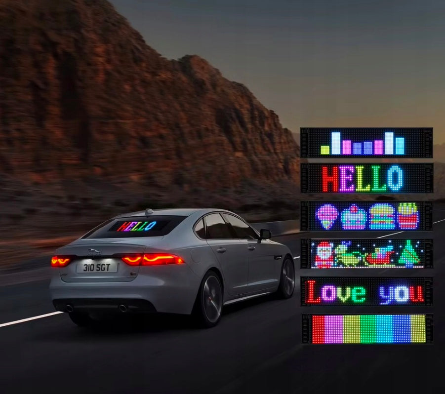 Programuojama LED švieslentė - Devil Eyes