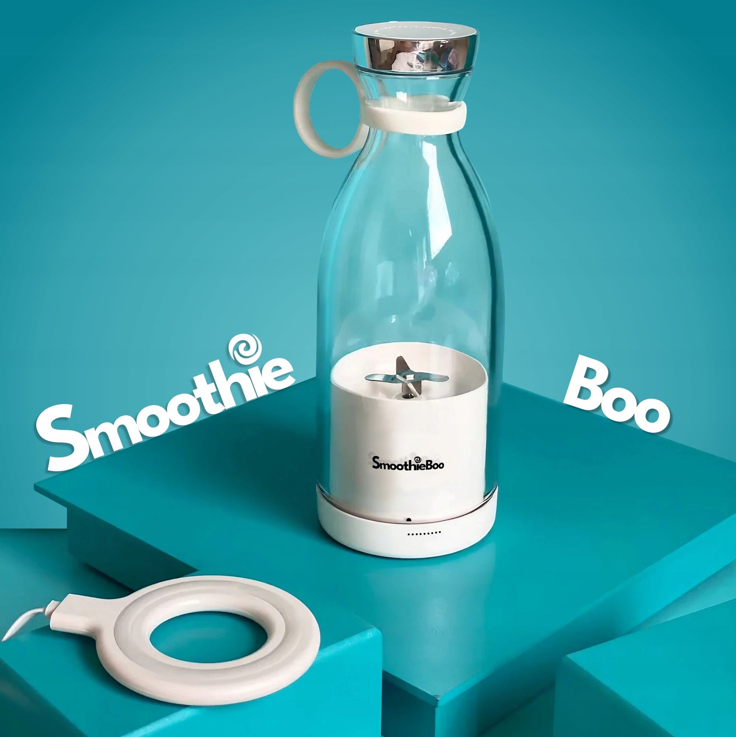 Nešiojamas Belaidis Blenderis Kokteiliams – Kompaktiškas Smoothie Maišytuvas