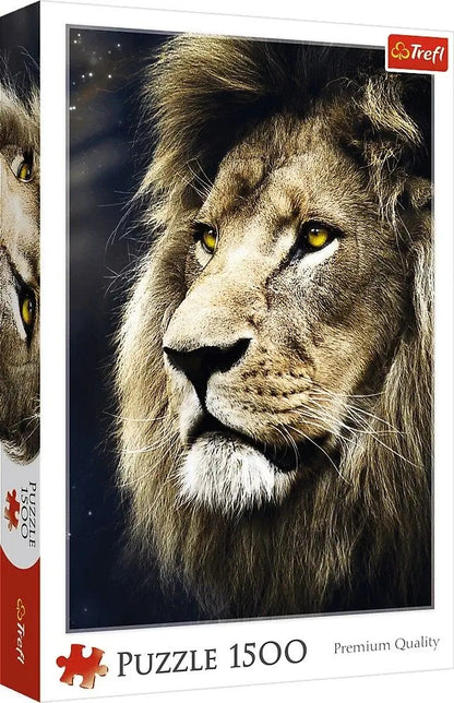 Dėlionė 1500 detalių. Liūto portretas.