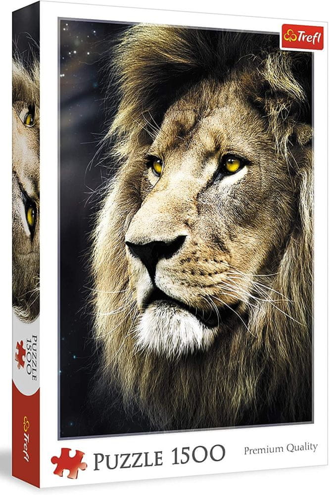 Dėlionė 1500 detalių. Liūto portretas.