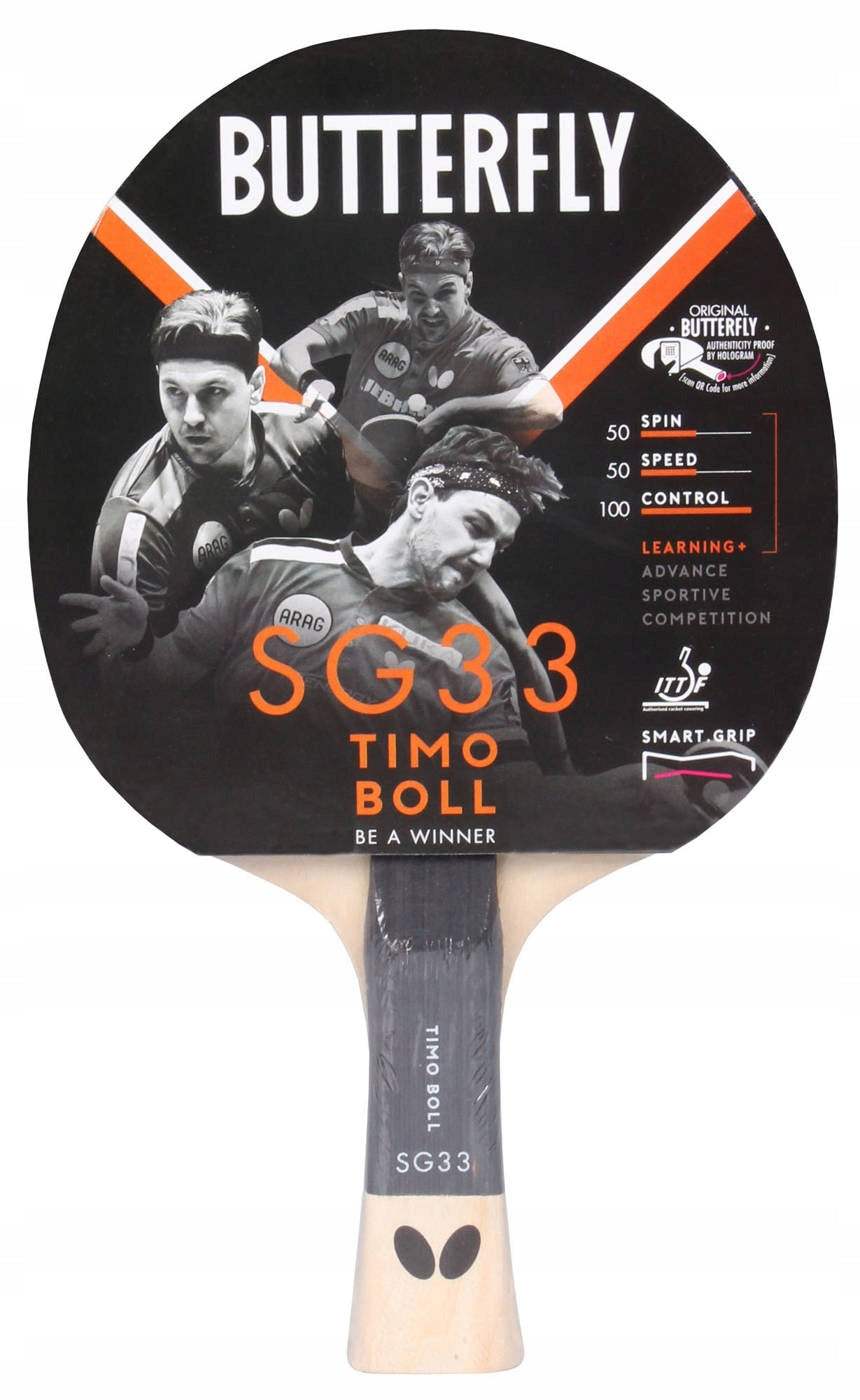 Stalo teniso raketė Butterfly Ping Pong Timo Boll SG33