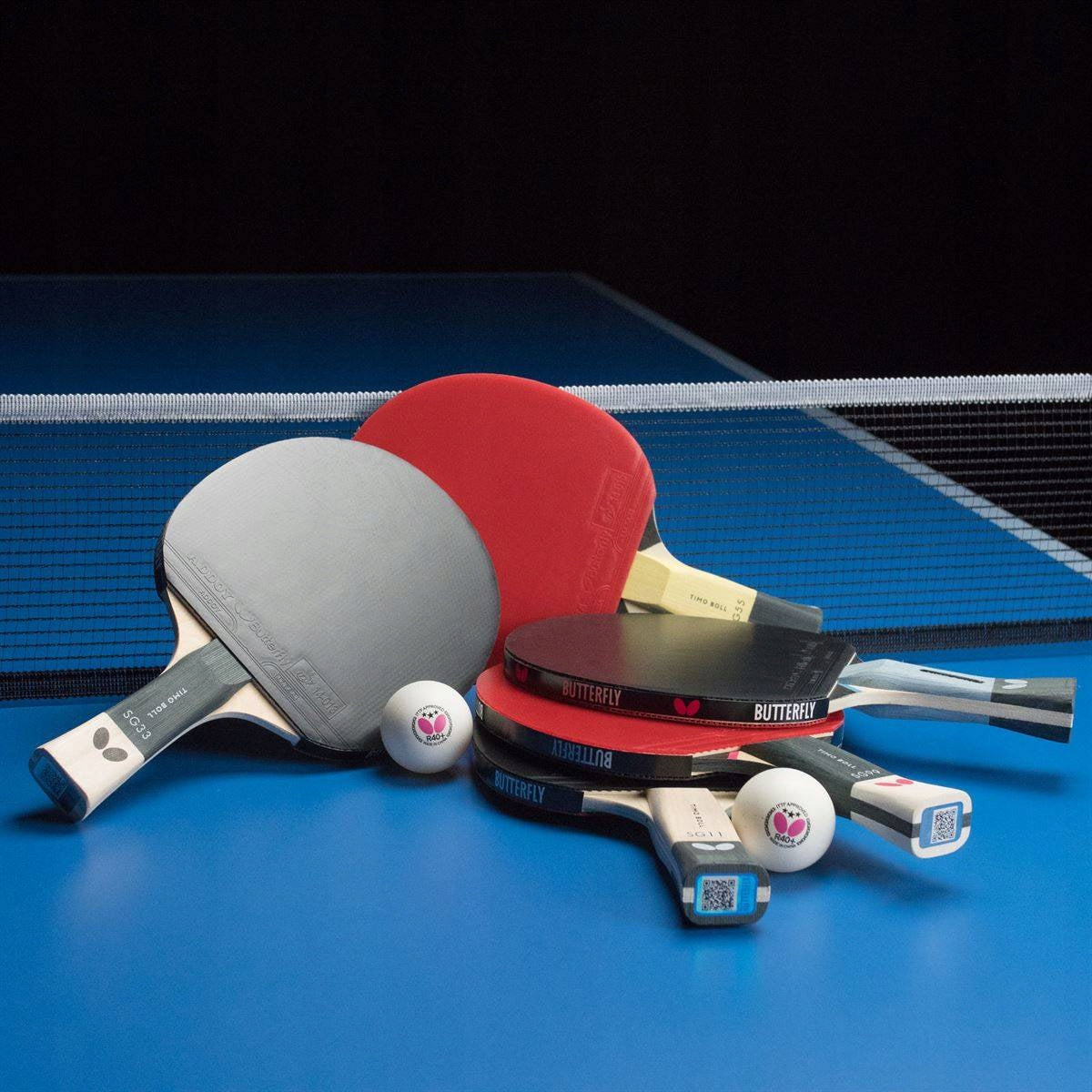 Stalo teniso raketė Butterfly Ping Pong Timo Boll SG33