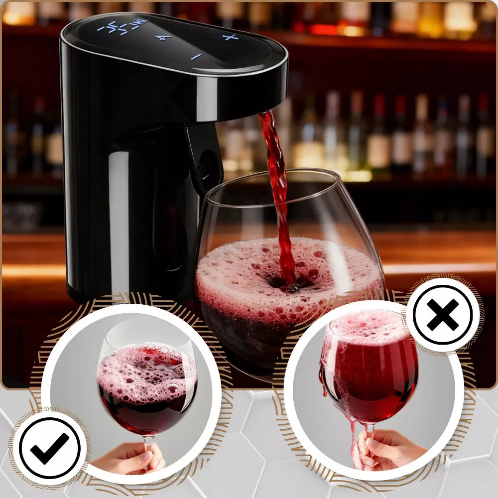 Elektrinis išmanusis degtinės, viskio, vyno dozatorius