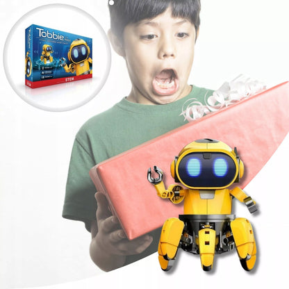 Interaktyvus robotas TOBBIE - kūrybiškas žaislas