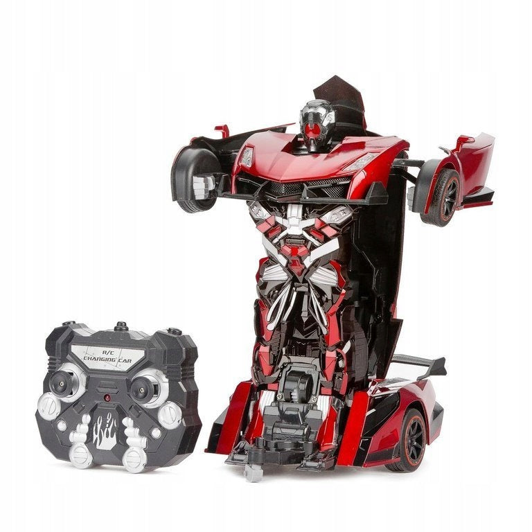 ROBOTAS AUTOMOBILIS LAMBORGHINI 2 viename AUTOBOT NUOTOLIU VALDOMAS SU PILOTU Įkrovimas