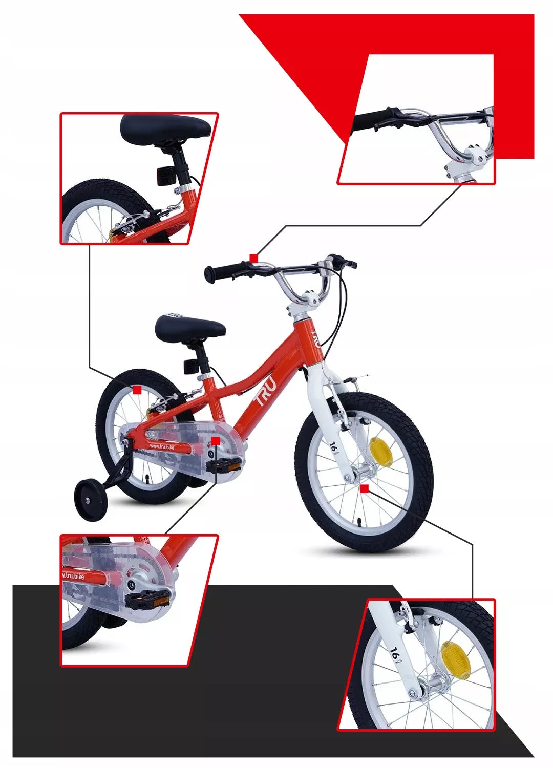 ROWER DZIECIĘCY 16 CALI TRU LEKKI ROWEREK DZIECIĘCY ALUMINIOWY 8 kg GRATIS