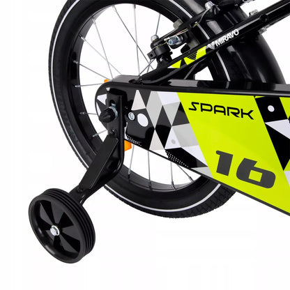 Vaikiškas dviratis 16 colių aliuminis rėmas