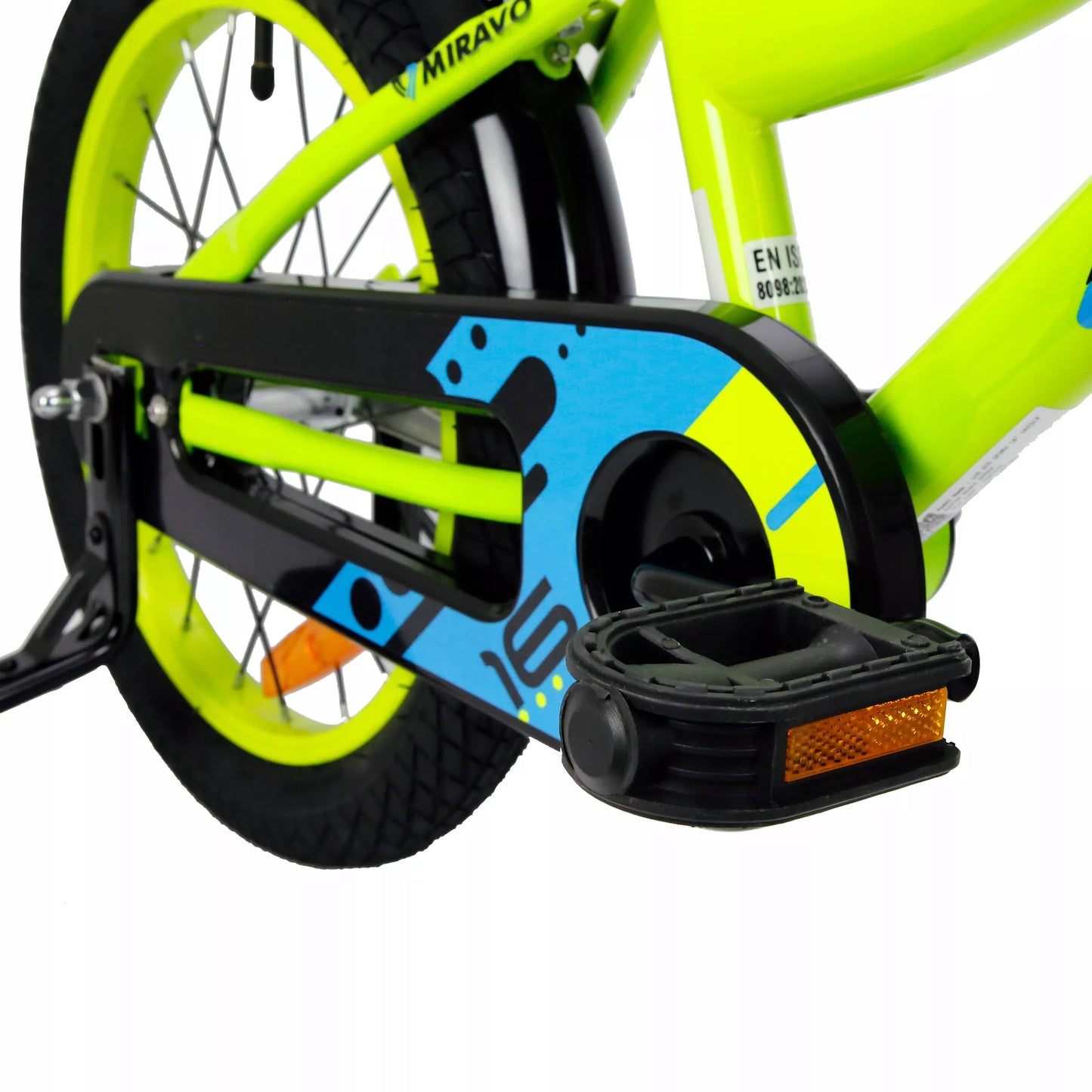 Vaikiškas dviratis Spark 40 cm, su krepšeliu ir stūmimo rankena