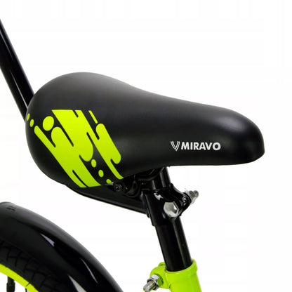 Vaikiškas dviratis Spark 40 cm, su krepšeliu ir stūmimo rankena