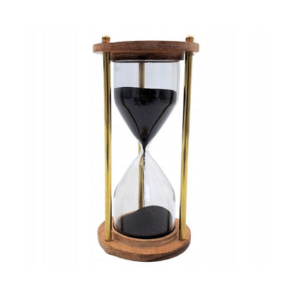 Retro stiliaus smėlio laikrodis – 5 minutės