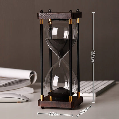 Retro stiliaus smėlio laikrodis – 60 minučių, XXL