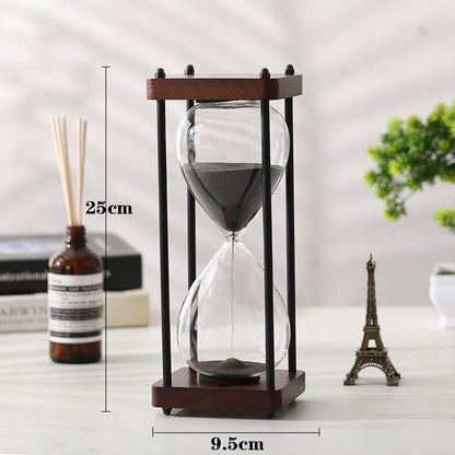 Retro stiliaus smėlio laikrodis – 60 minučių, XXL