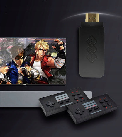 Retro žaidimų konsolė su 848 žaidimais + 2 belaidžiais pulteliais