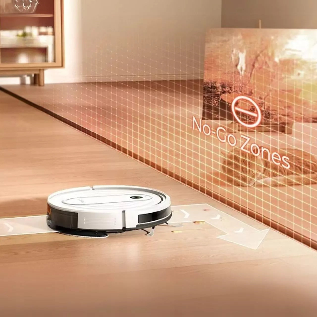 Automatinis robotas Laresar P10 – valymo robotas su 4500 Pa galia