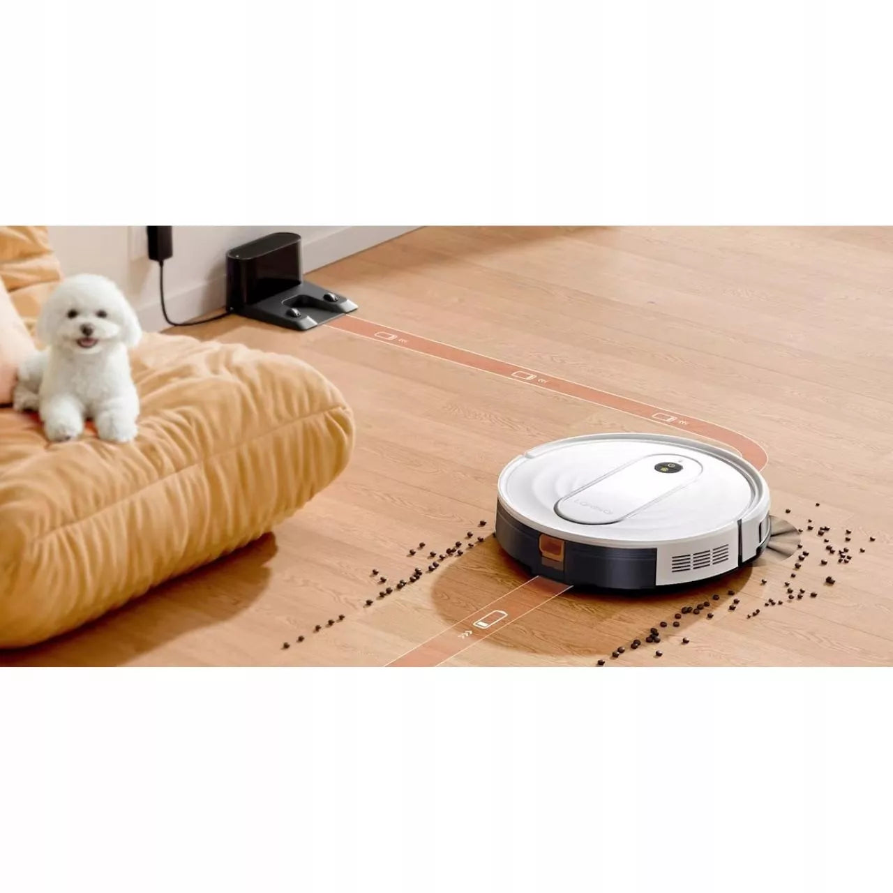 Automatinis robotas Laresar P10 – valymo robotas su 4500 Pa galia
