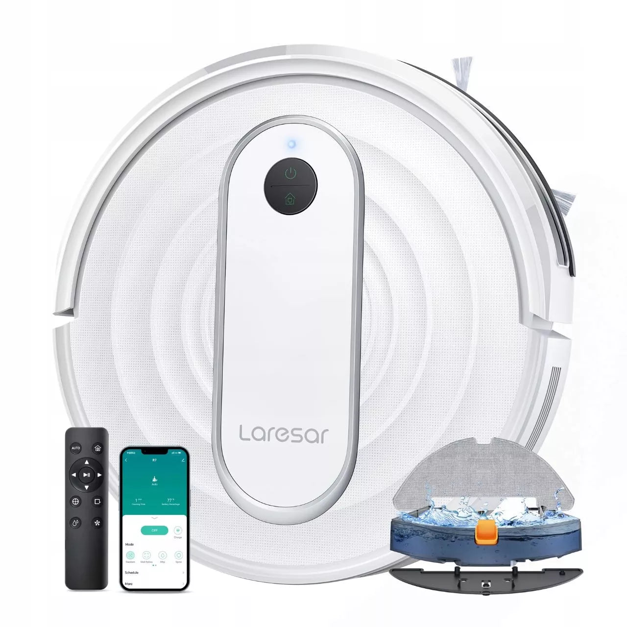 Automatinis robotas Laresar P10 – valymo robotas su 4500 Pa galia