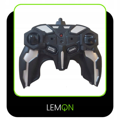 Nuotoliniu būdu valdomas automobilis Robot Transformacija Bugatti su Valdymo Pultu