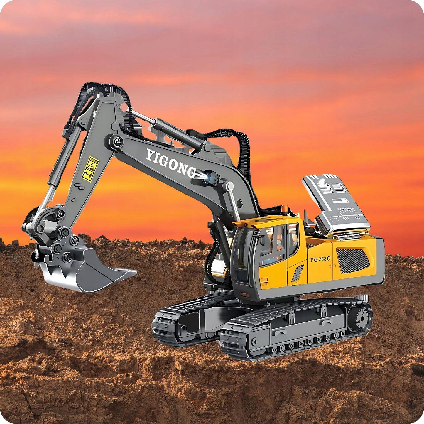 Nuotoliniu būdu valdomas automobilis su pulteliu – žaislas vaikams, berniukams, šventėms