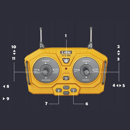 Nuotoliniu būdu valdomas automobilis su pulteliu – žaislas vaikams, berniukams, šventėms