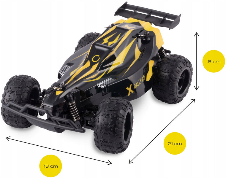 RC nuotoliniu būdu valdomas automobilis 30 min 100 m vaikiškas automobilis 4x4 20 km/h