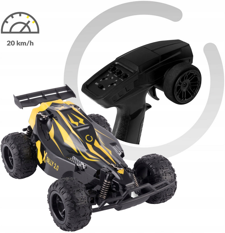 RC nuotoliniu būdu valdomas automobilis 30 min 100 m vaikiškas automobilis 4x4 20 km/h