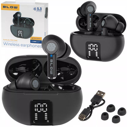 Belaidės ausinės – Bluetooth, mikrofonas