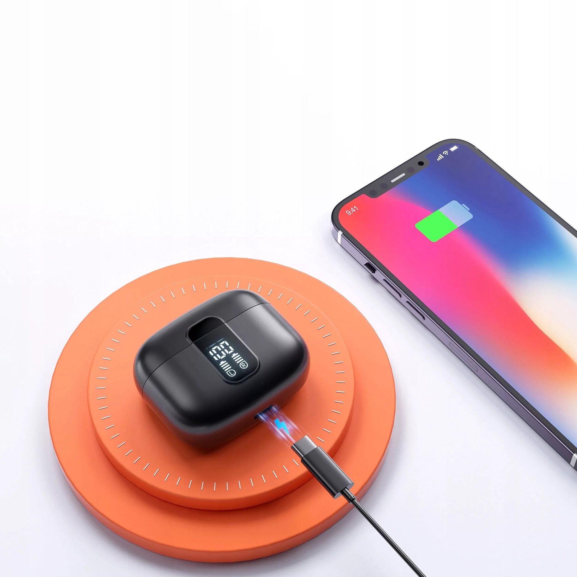 Belaidės ausinės – Bluetooth, mikrofonas