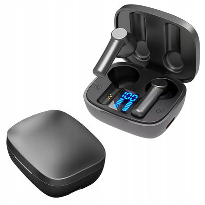 Belaidės ausinės Alogy TWS APTX sportinės Bluetooth 5.0 su įkrovimo dėkle