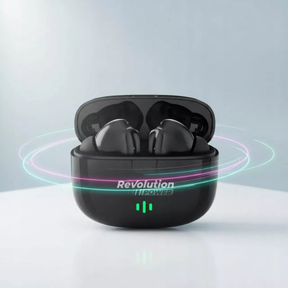 BELAIŠĖS AUSINĖS Į AUSIS SU MIKROFONU STEREO BASS IN-EAR BT 5.3