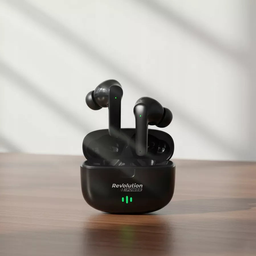 BELAIŠĖS AUSINĖS Į AUSIS SU MIKROFONU STEREO BASS IN-EAR BT 5.3