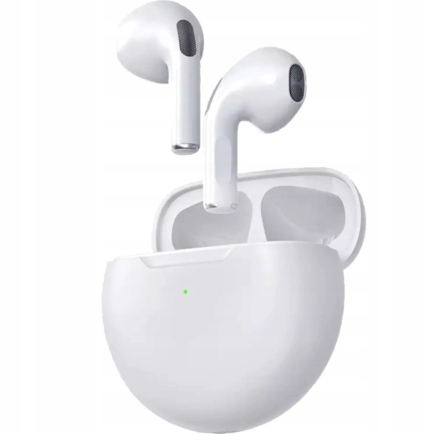 Belaidės ausinės Pro 6 Bluetooth 5.3 + maitinimo blokas + USB-C laidas