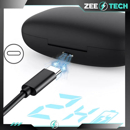 Belaidės ausinės su mikrofonu, „Bluetooth“, sportinės, žaidimų