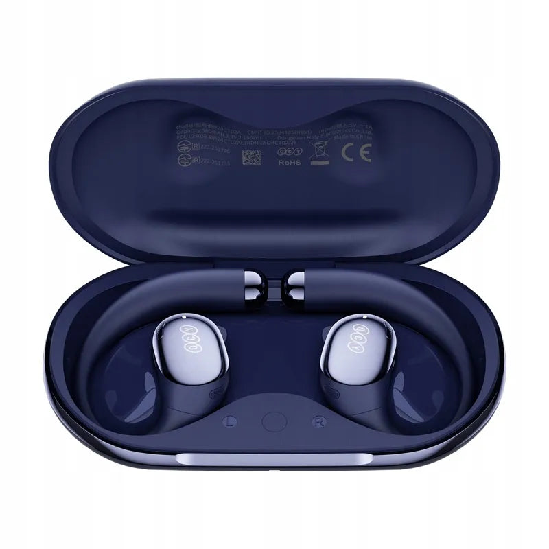 Belaidės TWS ausinės QCY Crossky R70 HI-RES AUDIO mėlynos
