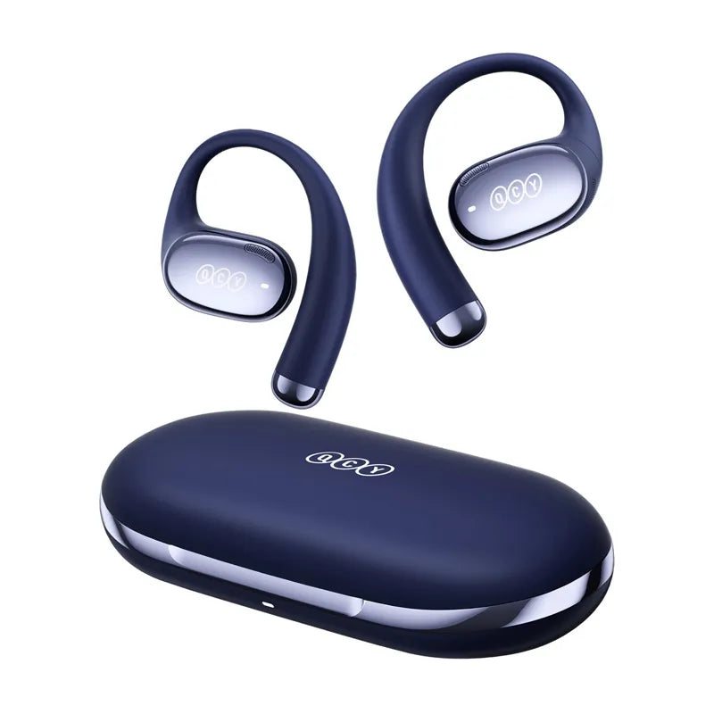 Belaidės TWS ausinės QCY Crossky R70 HI-RES AUDIO mėlynos