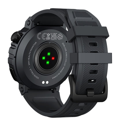 Išmanusis laikrodis moteriškas, vyriškas, atsparus vandeniui, su skambučiais, širdies ritmo matuokliu, juodas