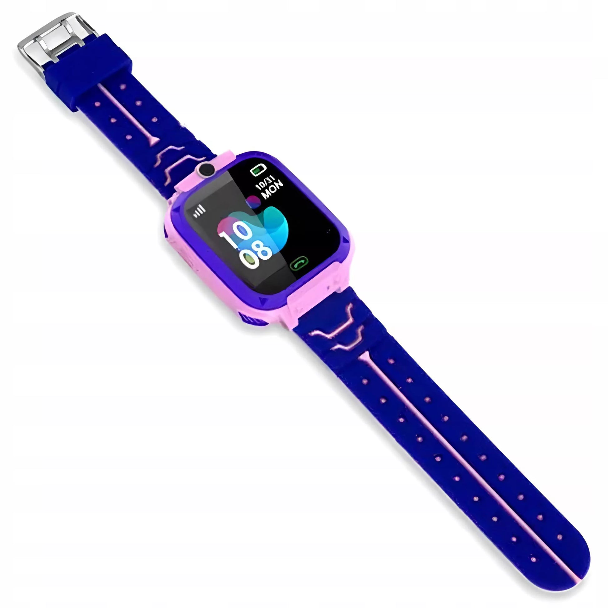SMARTWATCH vaikams laikrodis GPS seklys SOS vaikiškas rožinis SMART