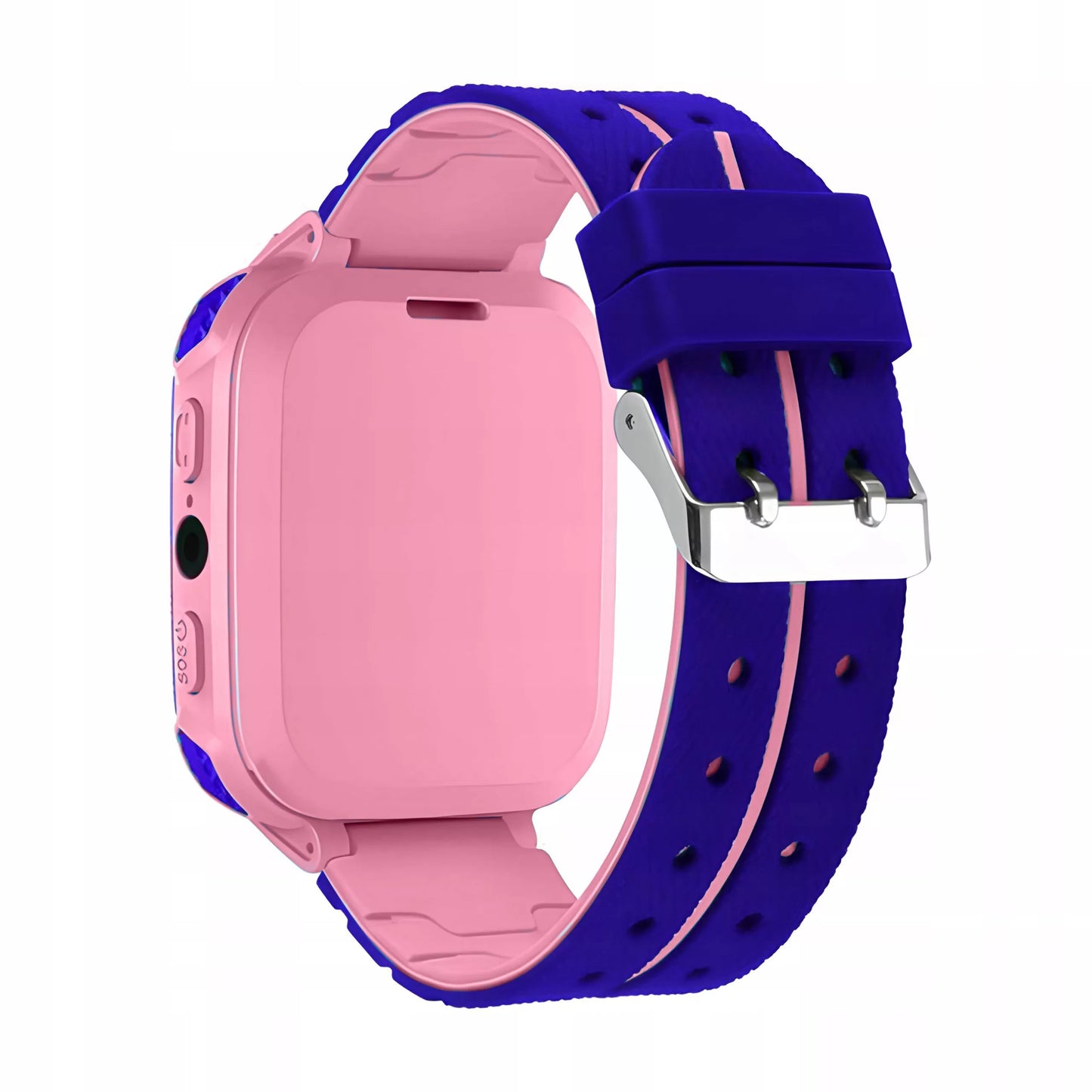 SMARTWATCH vaikams laikrodis GPS seklys SOS vaikiškas rožinis SMART