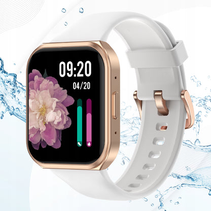 SMARTWATCH Moteriškas laikrodis SKAMBUČIŲ PRIĖMIMAS, ATSPARUS VANDENIUI, LIETUVIŠKAS MENIU